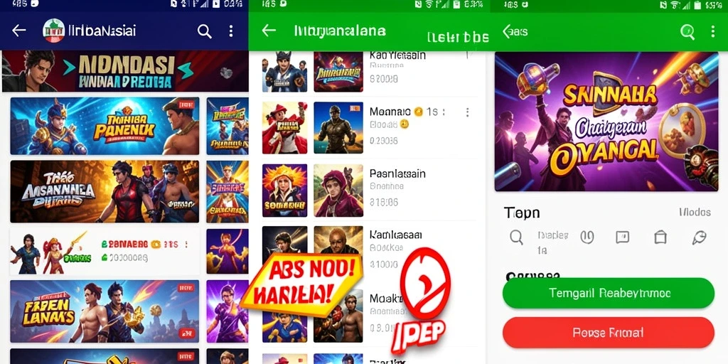 Tampilan grafis yang memukau saat bermain.
