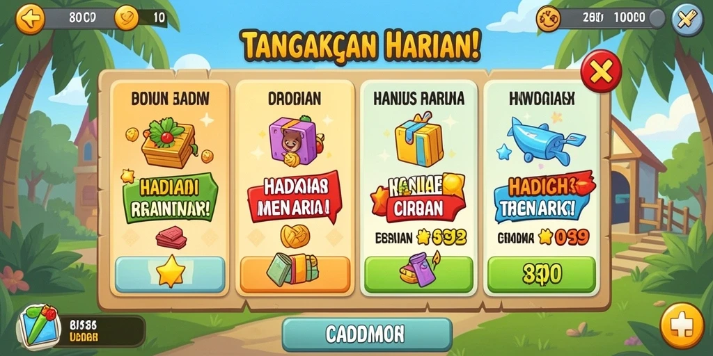 Tampilan antarmuka yang modern dan user-friendly.