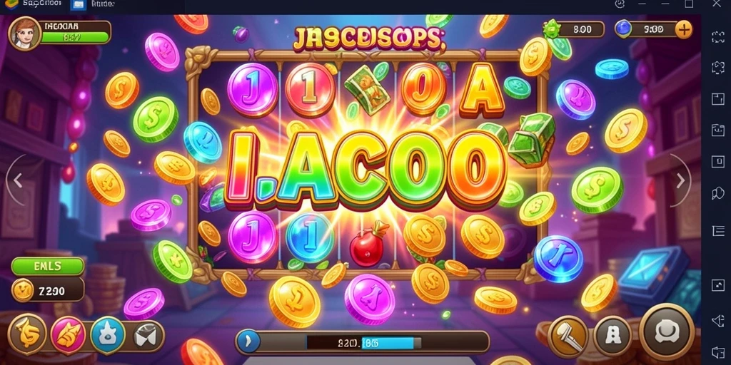 Tampilan awal game yang menarik dan informatif.
