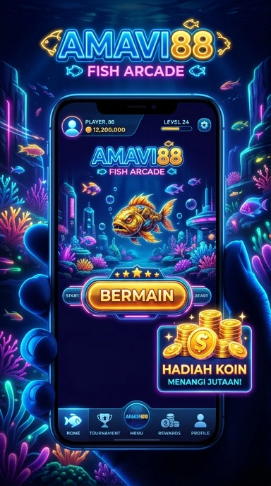 Pratinjau antarmuka amavi88 — aplikasi APK resmi Android v5.5.4
